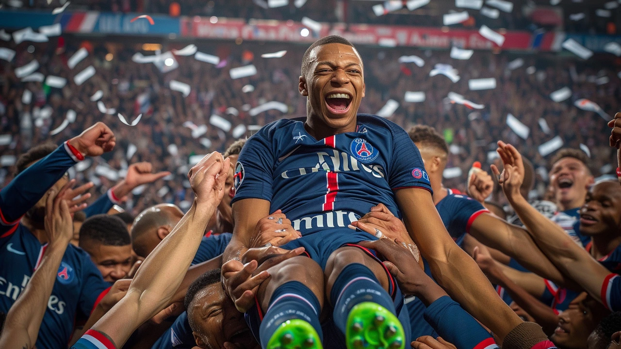 PSG ने जीता फ्रेंच कप, एमबप्पे की विदाई पर हासिल किया डबल